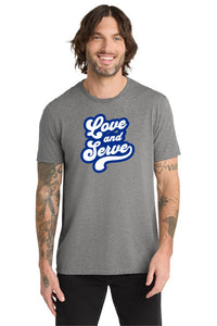 Love and Serve - Unisex Tri-Blend Short Sleeve