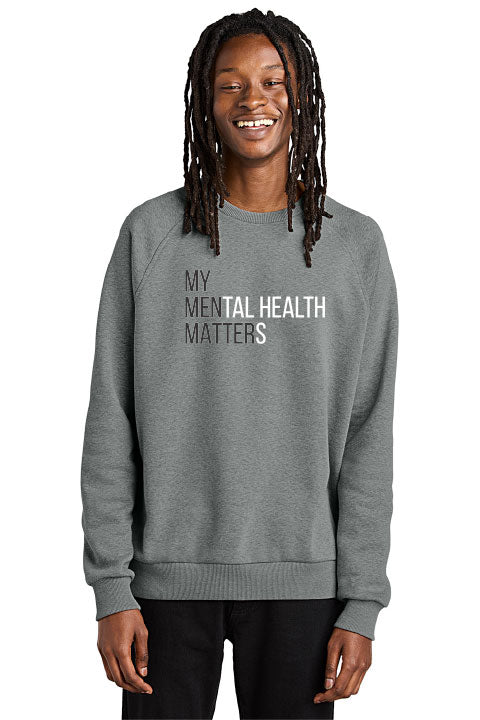 Unisex Organic Fleece Crewneck Sweatshirt