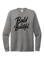 Load image into Gallery viewer, Bald Is Beautiful Unisex Long Sleeve Tee