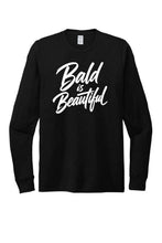 Load image into Gallery viewer, Bald Is Beautiful Unisex Long Sleeve Tee