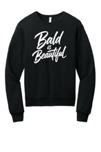 Load image into Gallery viewer, Bald Is Beautiful Unisex Crewneck Sweatshirt
