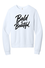 Load image into Gallery viewer, Bald Is Beautiful Unisex Crewneck Sweatshirt