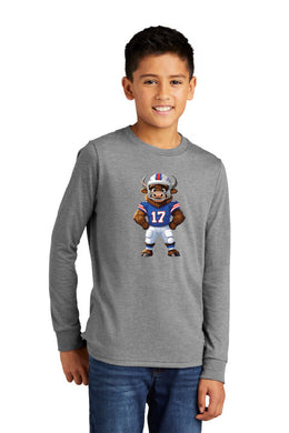 Buffalo Youth Tri-Blend Long Sleeve Tee