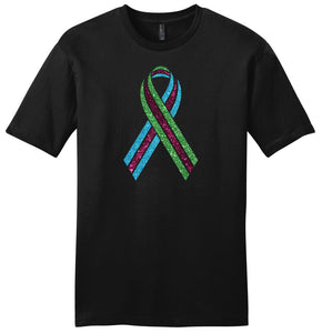 Short Sleeve Tee - Glitter Ribbon