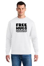 Load image into Gallery viewer, Free Hugs Organic Fleece Crewneck Sweatshirt
