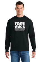 Load image into Gallery viewer, Free Hugs Organic Fleece Crewneck Sweatshirt