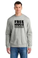 Load image into Gallery viewer, Free Hugs Organic Fleece Crewneck Sweatshirt