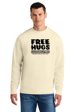 Load image into Gallery viewer, Free Hugs Organic Fleece Crewneck Sweatshirt