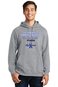 Bald Is Beautiful Hooded Sweatshirt - #TeamJosh