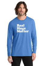 Load image into Gallery viewer, Real Hugs Matter Tri-Blend Long Sleeve