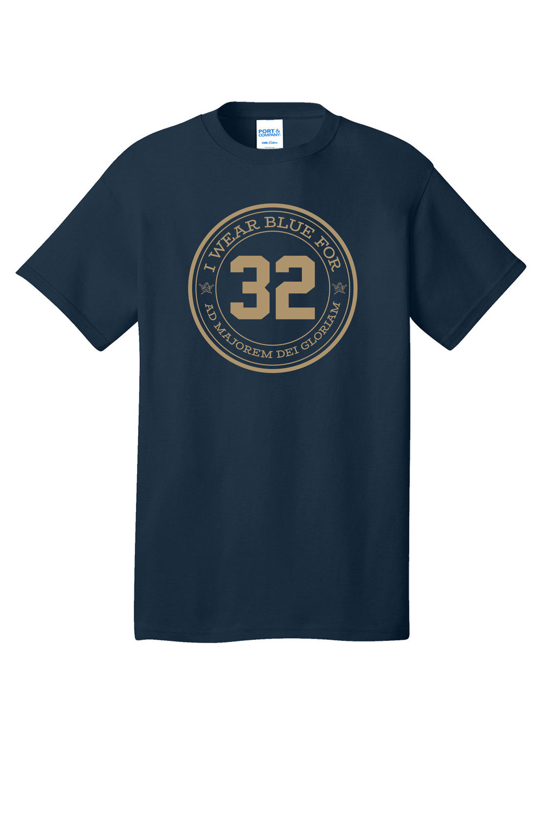 I Wear Blue For 32 Short Sleeve Tee