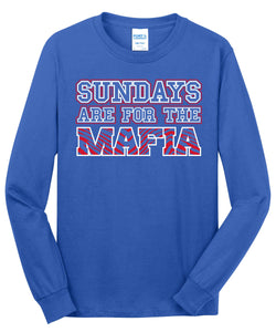 Sunday's Are For The Mafia - Long Sleeve Tee