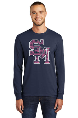 Pink Ribbon Long Sleeve Tee - St. Marys