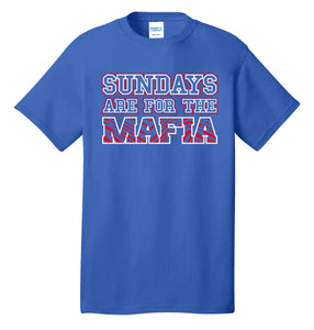 Sunday's Are For The Mafia - Short Sleeve Tee
